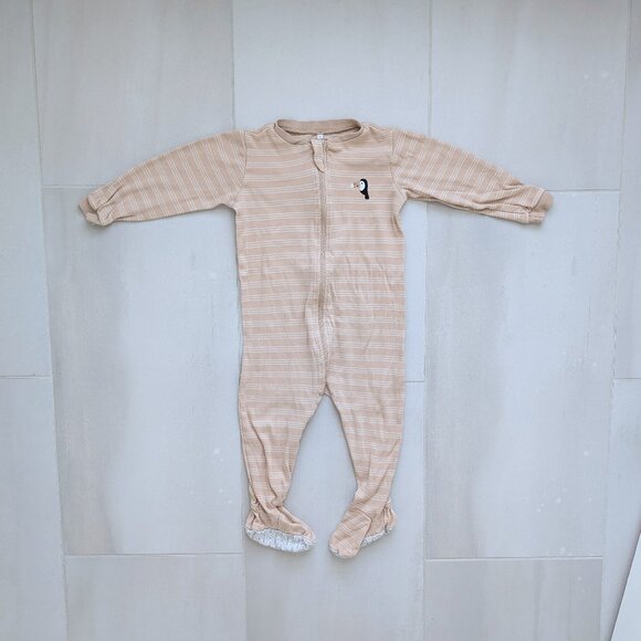 (4/$20) Pekkle - Infant Organic Cotton Sleeper - Picture 1 of 9